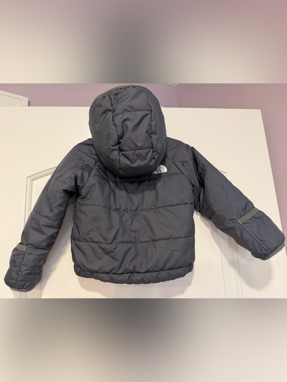 The North Face Reversible Baby Hooded Puffer Jacket